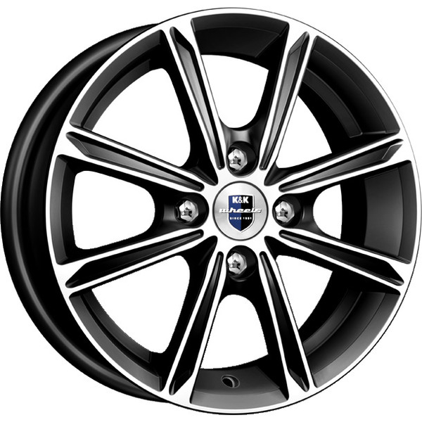 диски КиК ФЛЭШ 5,0xR14 4x100 67,1 45 алмаз_черный