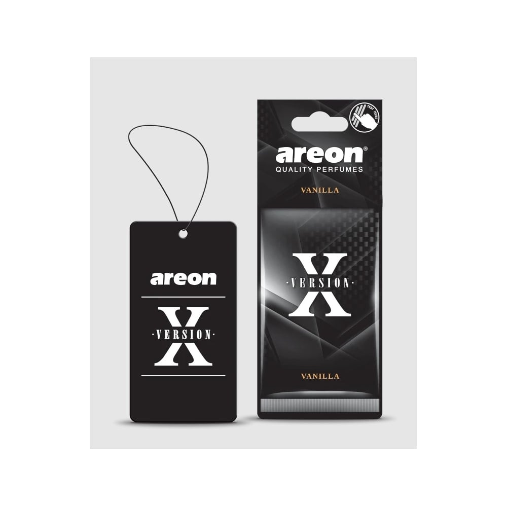 Ароматизатор подвесной картон AREON X-VERSION Vanilla Mystery 704-AXV-022